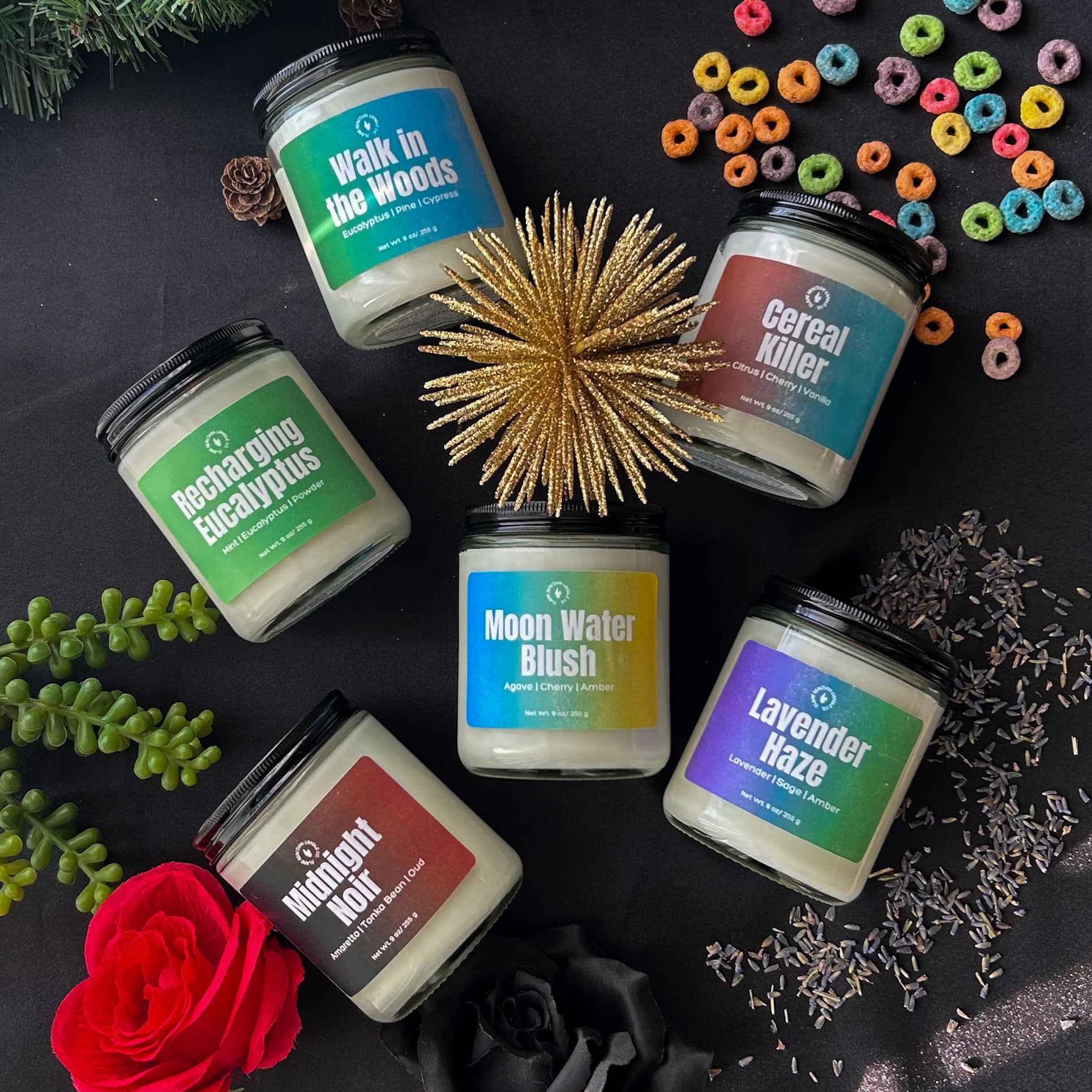 Candle Discovery Set – 6-Piece – Flame Reaction Candle Co.