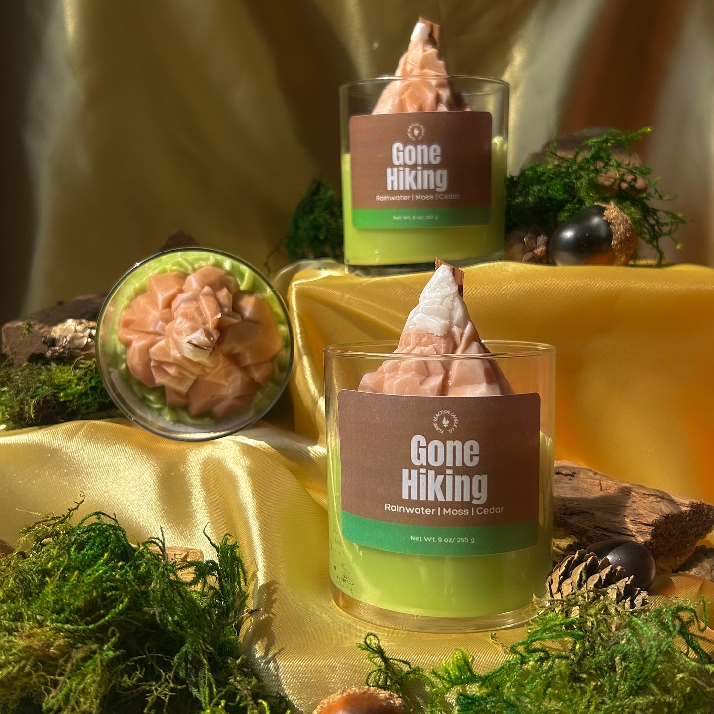 Gone Hiking Candle
