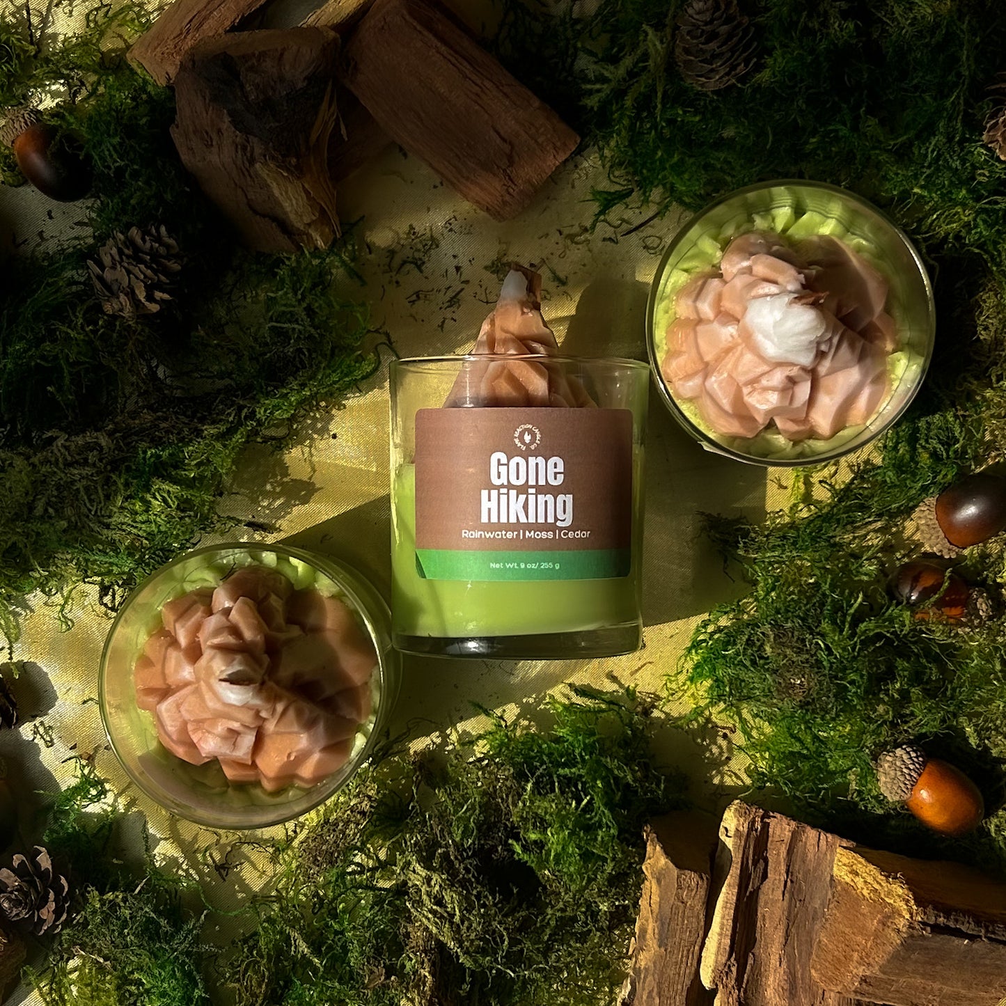 Gone Hiking Candle