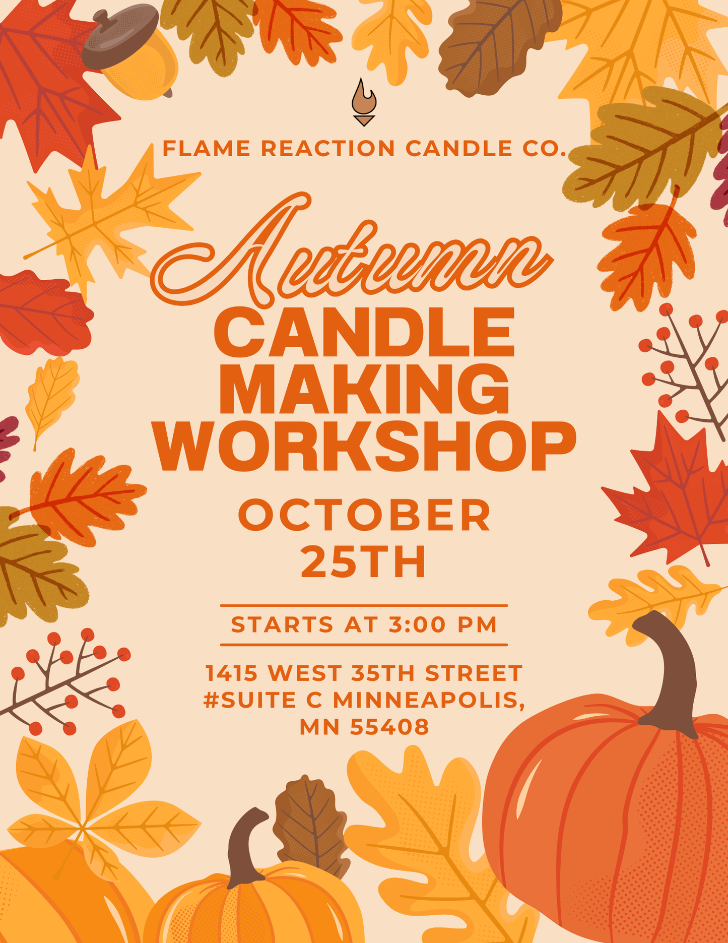 Pour & Paint: Candles + Pumpkins