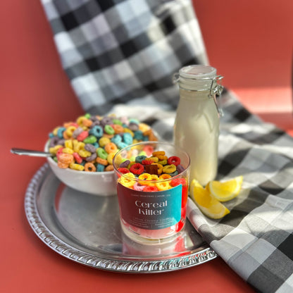 Cereal Killer Candle