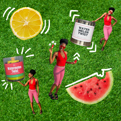 Watermelon Twist Candle