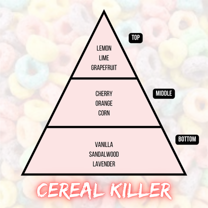 Cereal Killer Candle
