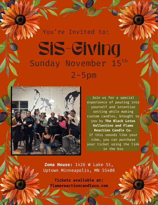SiS Giving: A Candle Making & Intention Setting Experience