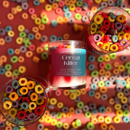 Cereal Killer Candle